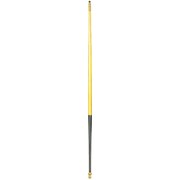 709-07 19mmテーパードトーナメントポール イエロー・ブラック（下76.2cm） 7ft（2.29m）