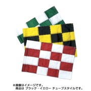 8532 チェッカーフラッグ 200デニール ブラック・イエロー チューブスタイル 1セット(9枚入)