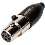 Lectrosonics 装置用 MiConコネクター MiCon-7