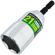 KS-21W [六角軸付 セミロング ソケット 21mm]
