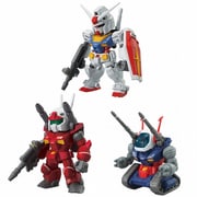 FW GUNDAM CONVERGE：CORE 連邦軍3体セット [彩色済み]