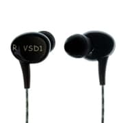 VSONICカナル型イヤホン・エントリーモデル ブラック VSD1