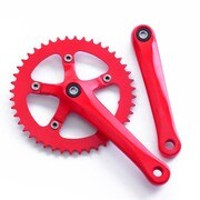 CREATE Crankset レッド WCPCRA1