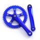 CREATE Crankset ブルー WCPCRA1
