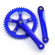 CREATE Crankset ブルー WCPCRA1