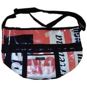 SHOPPER BAG ホワイト/オレンジ WDM001