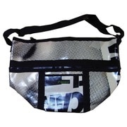 SHOPPER BAG ホワイト/ブラック WDM001