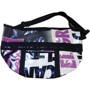 SHOPPER BAG ホワイト/パープル WDM001