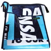 PANNIER BAG ホワイト/シアン WDM002