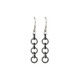 LADDER EARRING ブラック WVB001