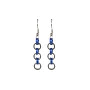 LADDER EARRING ブルー WVB001