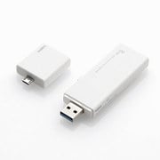LightningUSBメモリ USB3.0 8GB microUSB変換アダプタ付 LMF-LGU308GWH