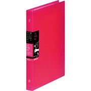 バインダーノート テフレーヌ ミドル A5 タテ型 20穴 ピンク 467TTE