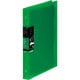 バインダーノート テフレーヌ ミドル A5 タテ型 20穴 緑 467TTE