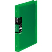 バインダーノート テフレーヌ ミドル A5 タテ型 20穴 緑 467TTE