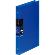 バインダーノート テフレーヌ ミドル A5 タテ型 20穴 青 467TTE