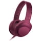 ステレオヘッドホン h.ear on ヘッドバンドタイプ ボルドーピンク ハイレゾ音源対応 MDR-100A P