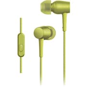 密閉型インナーイヤーレシーバー h.ear in スマートフォン用リモコン付 ライムイエロー ハイレゾ音源対応 MDR-EX750AP Y