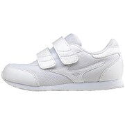 ランニングシューズ MONOQLO KIDS ホワイト 21.5cm キッズ [K1GD154001]