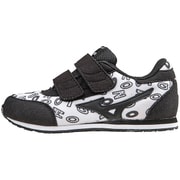 ランニングシューズ MONOQLO KIDS ホワイト×ブラック 21cm キッズ [K1GD154019]