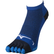 ランニングソックス（5本指） ブルー 25-27cm ユニセックス [J2MX550122]