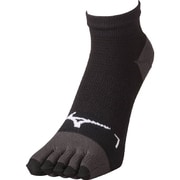 ランニングソックス（5本指） ブラック 25-27cm ユニセックス [J2MX550309]