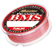 バスフィッシングライン シューター・FC スナイパー BMS AZAYAKA 75m 3.5LB ナチュラルクリア&ピンク&イエローグリーン&オレンジ&グレー