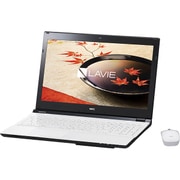 LAVIE Note Standard NS700CA/15.6インチワイド/Core i7-6500U(2.5GHz)/HDD 1TB/8GB/ブルーレイドライブ/office H&B Premium プラス Office 365 サービス/ホワイト PC-NS700CAW