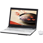 LAVIE Note Standard NS750CA/15.6インチワイド/Core i7-6500U(2.5GHz)/HDD 1TB(SSHD)/8GB/ブルーレイドライブ/office H&B Premium プラス Office 365 サービス/ホワイト PC-NS750CAW