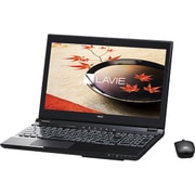 LAVIE Note Standard NS750CA/15.6インチワイド/Core i7-6500U(2.5GHz)/HDD 1TB(SSHD)/8GB/ブルーレイドライブ/office H&B Premium プラス Office 365 サービス/ブラック PC-NS750CAB