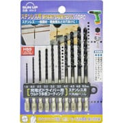 ステンレス用 新快削 六角軸ドリル 10PC AN-3