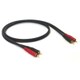 RCA-RCAケーブル(OFC線) 黒 1.0m 2RR-1M-BLK