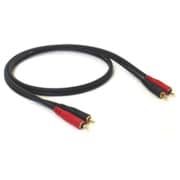 RCA-RCAケーブル(OFC線) 黒 1.0m 2RR-1M-BLK