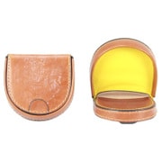 BRIDLE HOOF COIN CASE LIGHT BROWN×YELLOW LAW00849