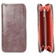 BRIDLE RR-ZIP WALLET DARK BROWN×ORANGE LAW00855