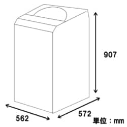 ヨドバシ Com パナソニック Panasonic Na F60pb9 T 全自動洗濯機 6 0kg ブラウン 通販 全品無料配達