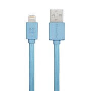 Lightning to USBフラットケーブル ブルー XCL-USB-23