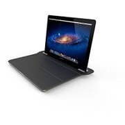 ノートPC用 携帯用 折り畳み式 耐衝撃レザー キーボード保護パッド 13インチ ブラック KLF13BLK