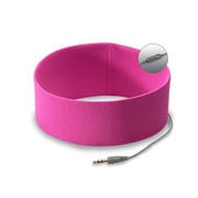 RunPhones Microphone スポーツヘッドホン マイク付き Sサイズ パープル RM2MS
