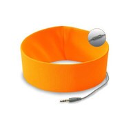 RunPhones Microphone スポーツヘッドホン マイク付き Lサイズ オレンジ RM2OL