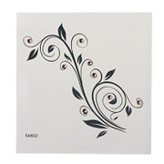 GEM TATTOO デザイン7 [スワロフスキー付き タトゥーシール]