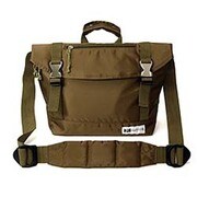 trr1532-sbe [ブレイブコレクション PARCY パーシー 撥水加工ナイロン フラップミニショルダーバッグ サンドベージュ]