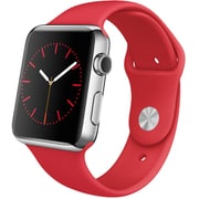 Apple Watch 42mmステンレススチールケースと(PRODUCT)REDスポーツバンド