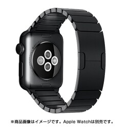 Apple Watch 38/40mm用 スペースブラック リンクブレスレット