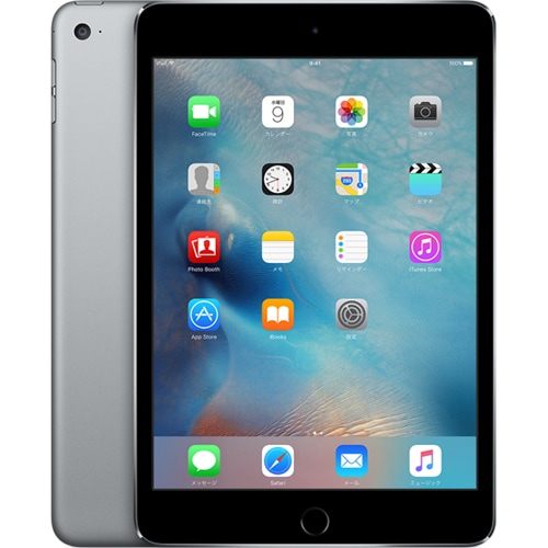 アップル iPad mini 4 Wi-Fiモデル 16GB スペースグレイ [MK6J2J/A]