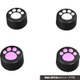 PS4用 [アナログスティックカバー  ねこにゃん HIGHタイプ 黒]