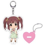 スタンド付キーチェーン ねんどろいどぷらす アイドルマスターシンデレラガールズ 緒方智絵里 [キャラクターグッズ]