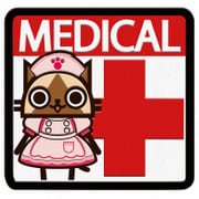 PATCHワッペン(刺繍タイプ) モンスターハンター アイルー MEDICAL [キャラクターグッズ]