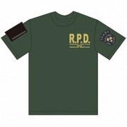 バイオハザード S.T.A.R.S. ANNIVERSARY Tシャツ ブラヴォーチーム Lサイズ オリーブドラブ [キャラクターグッズ]