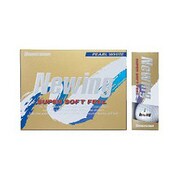 Newing（ニューイング） スーパーソフトフィール パールホワイト [ゴルフボール 1ダース12球入り]